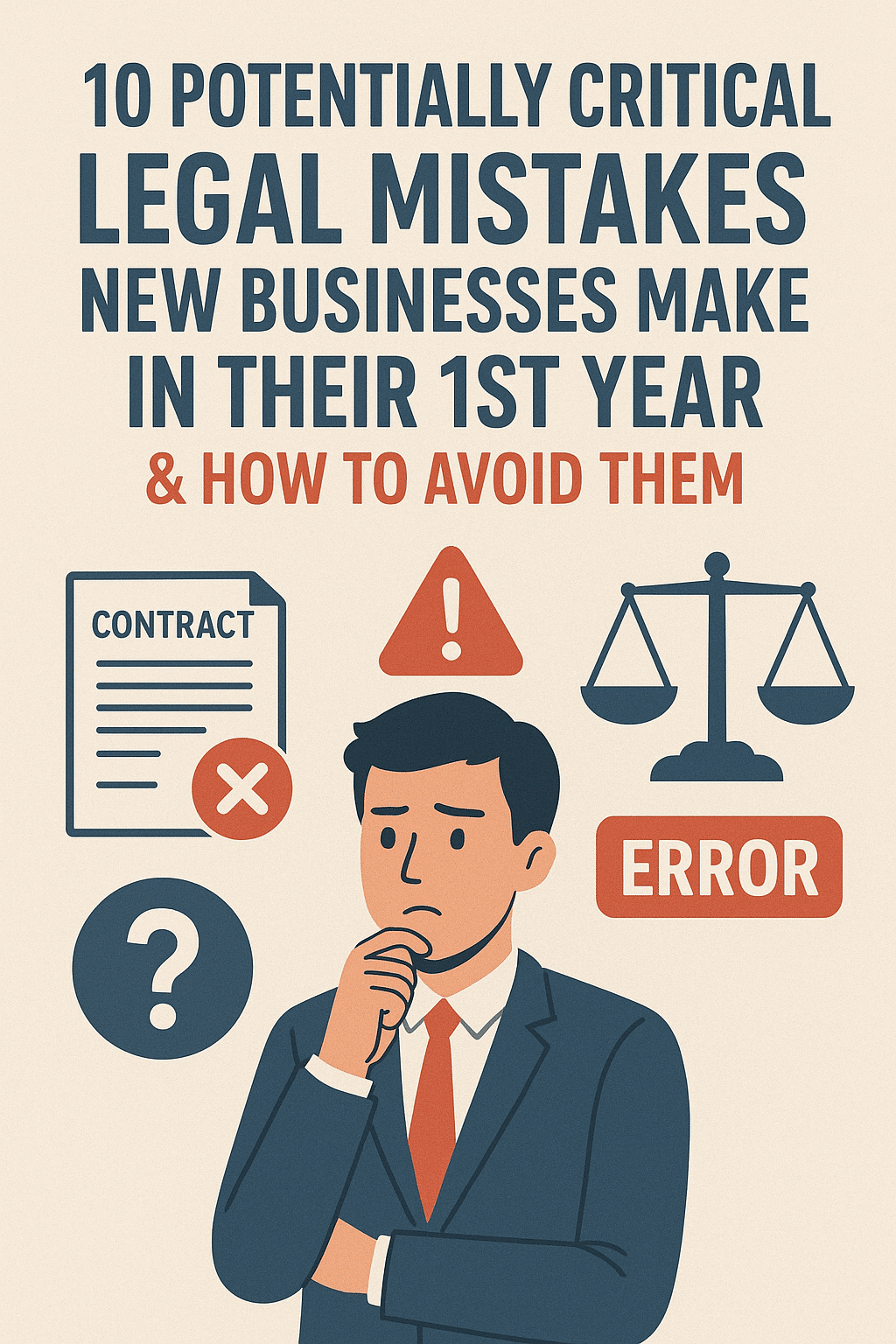 10 Potentially Critical Legal Mistakes New Businesses Make & How to Avoid Them