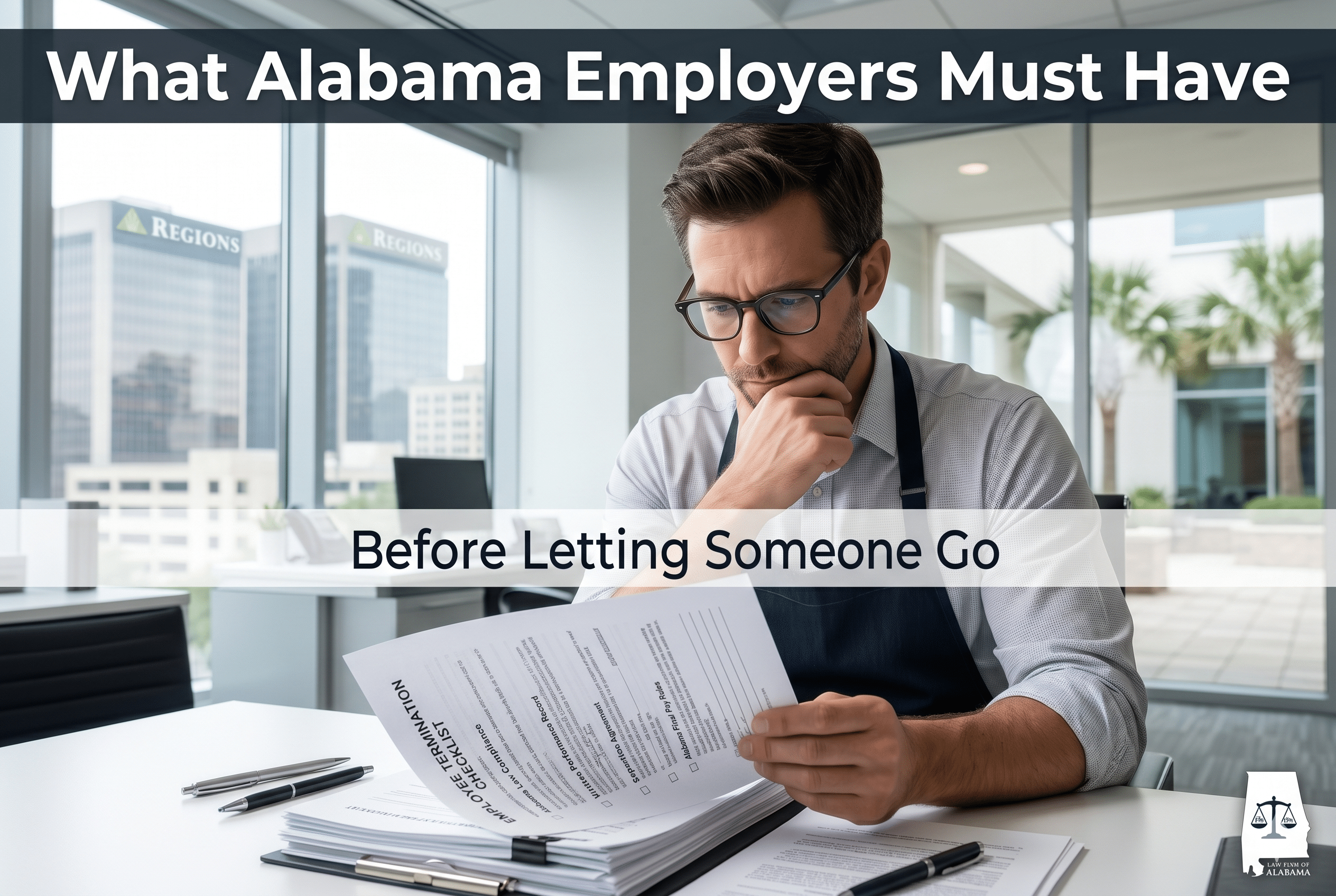 What Alabama Employers Must Have Before Letting Someone Go