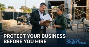 How to protect your business before hiring a vendor or contractor