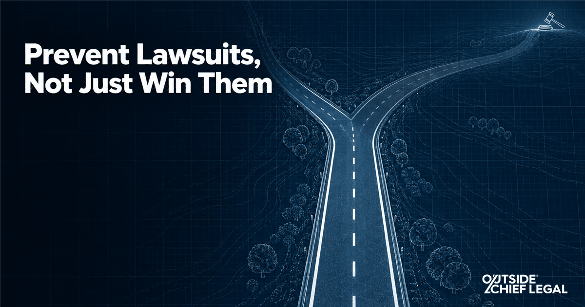 Litigation experience shows where the fork actually is.