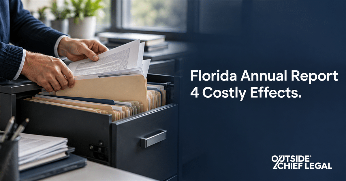 Florida Annual Report: 4 Costly Effects of Missing It